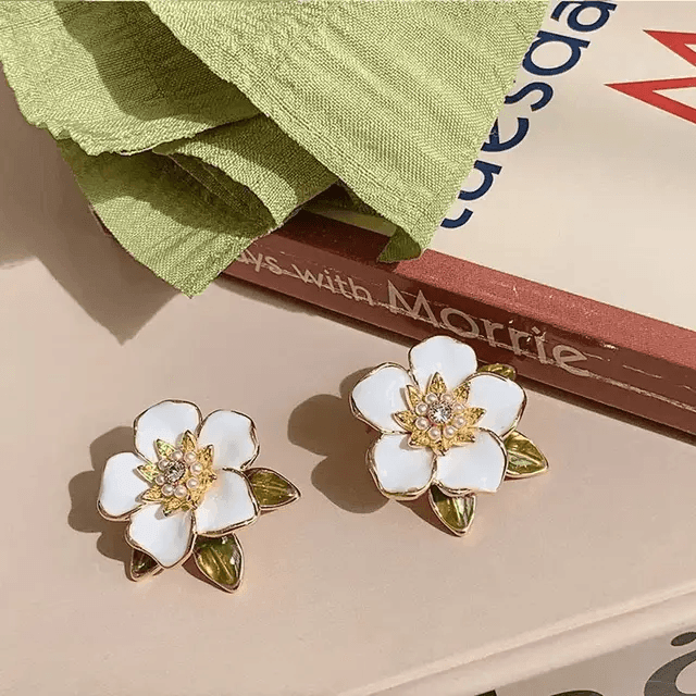 Flower Stud Earrings - Berry Pop Co