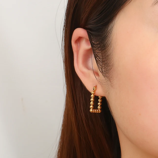 Anti Tarnish Hoop Earrings