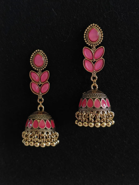 Enamel Zhumka Antique Earring