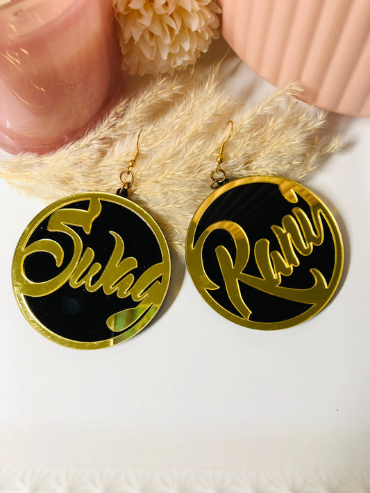 Classy Swag Rani Earrings - Berry Pop Co