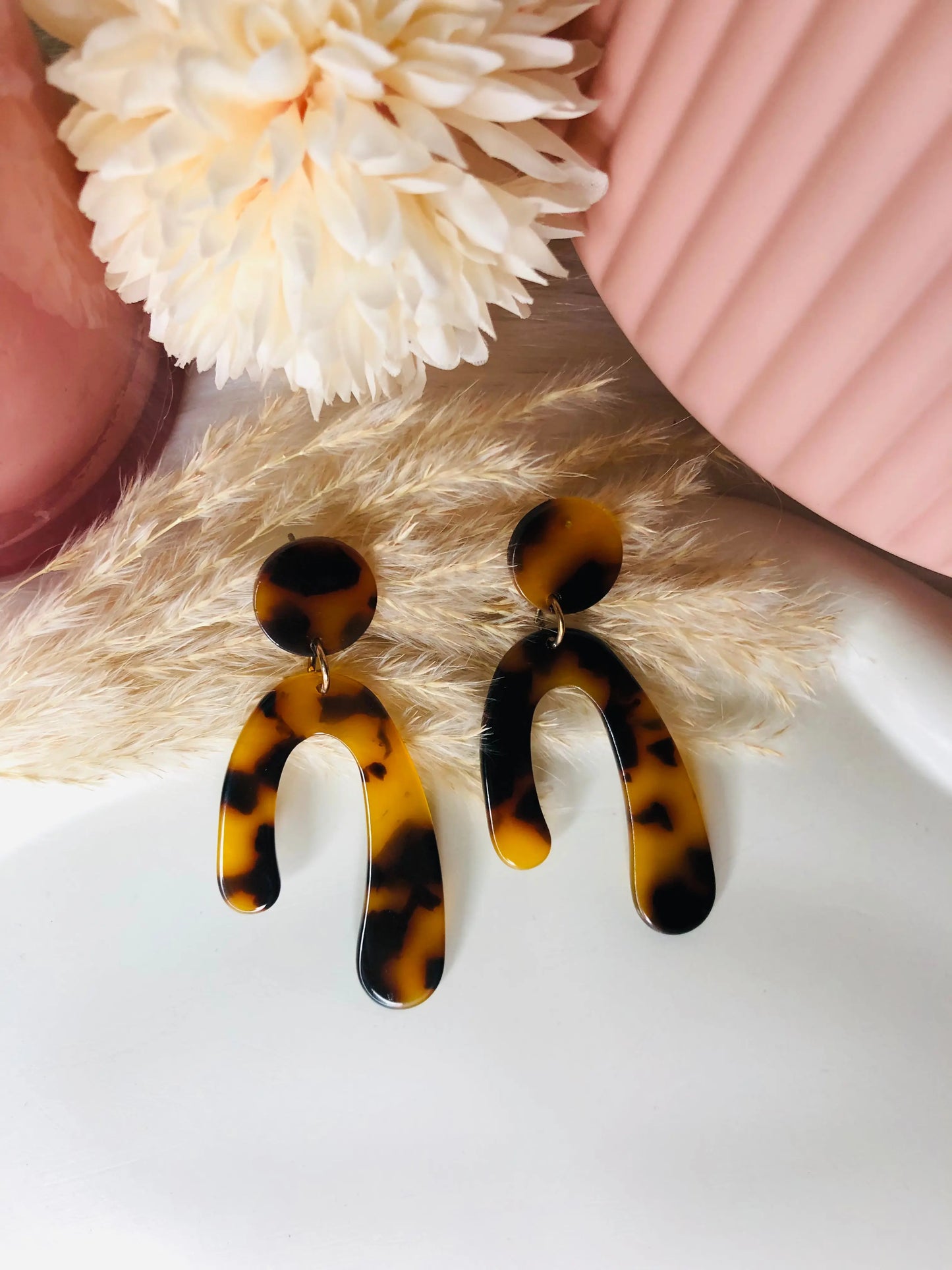 Unique Leopard Print Earrings - Berry Pop Co