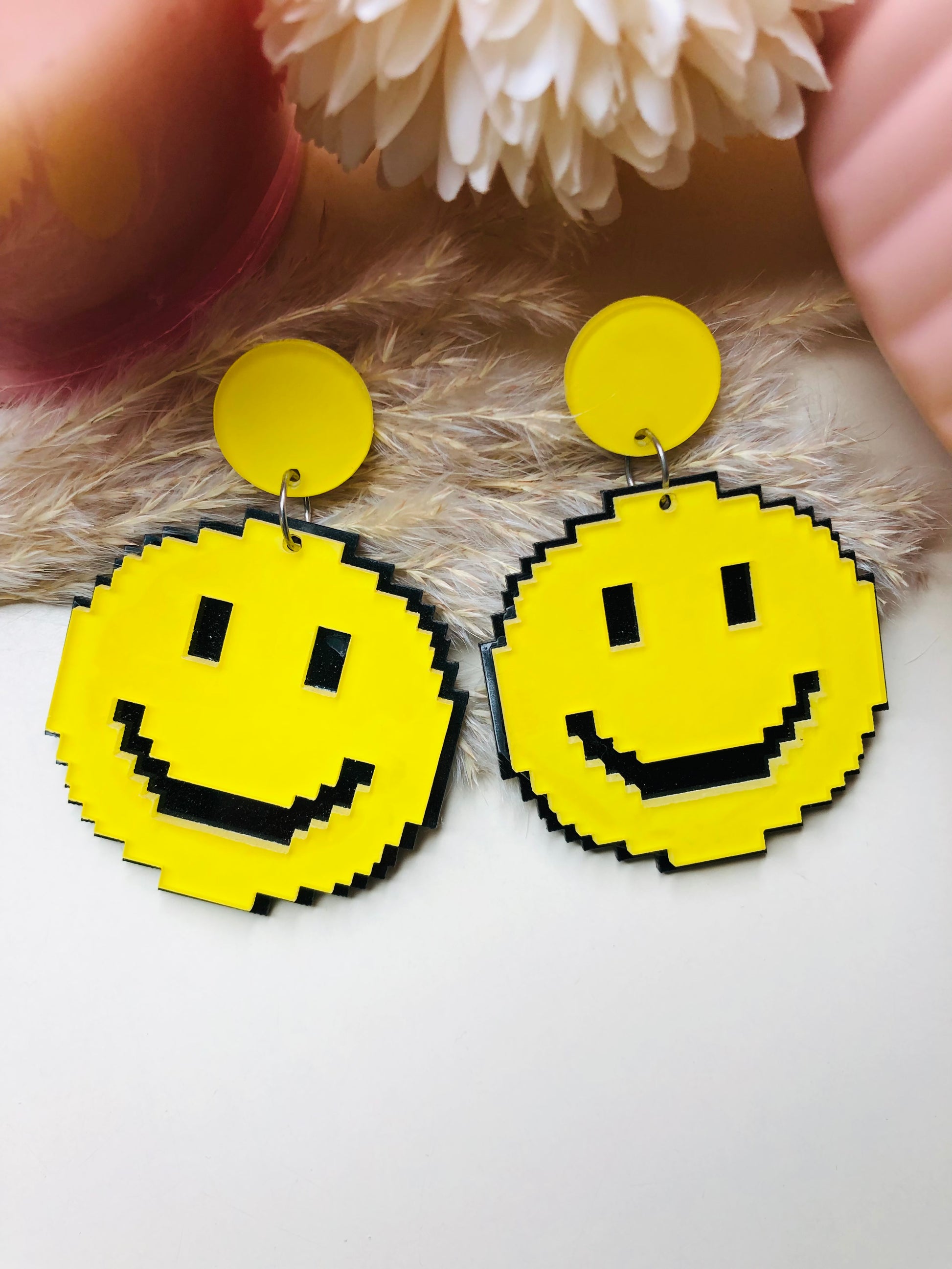 Joyful Smile Earrings - Berry Pop Co