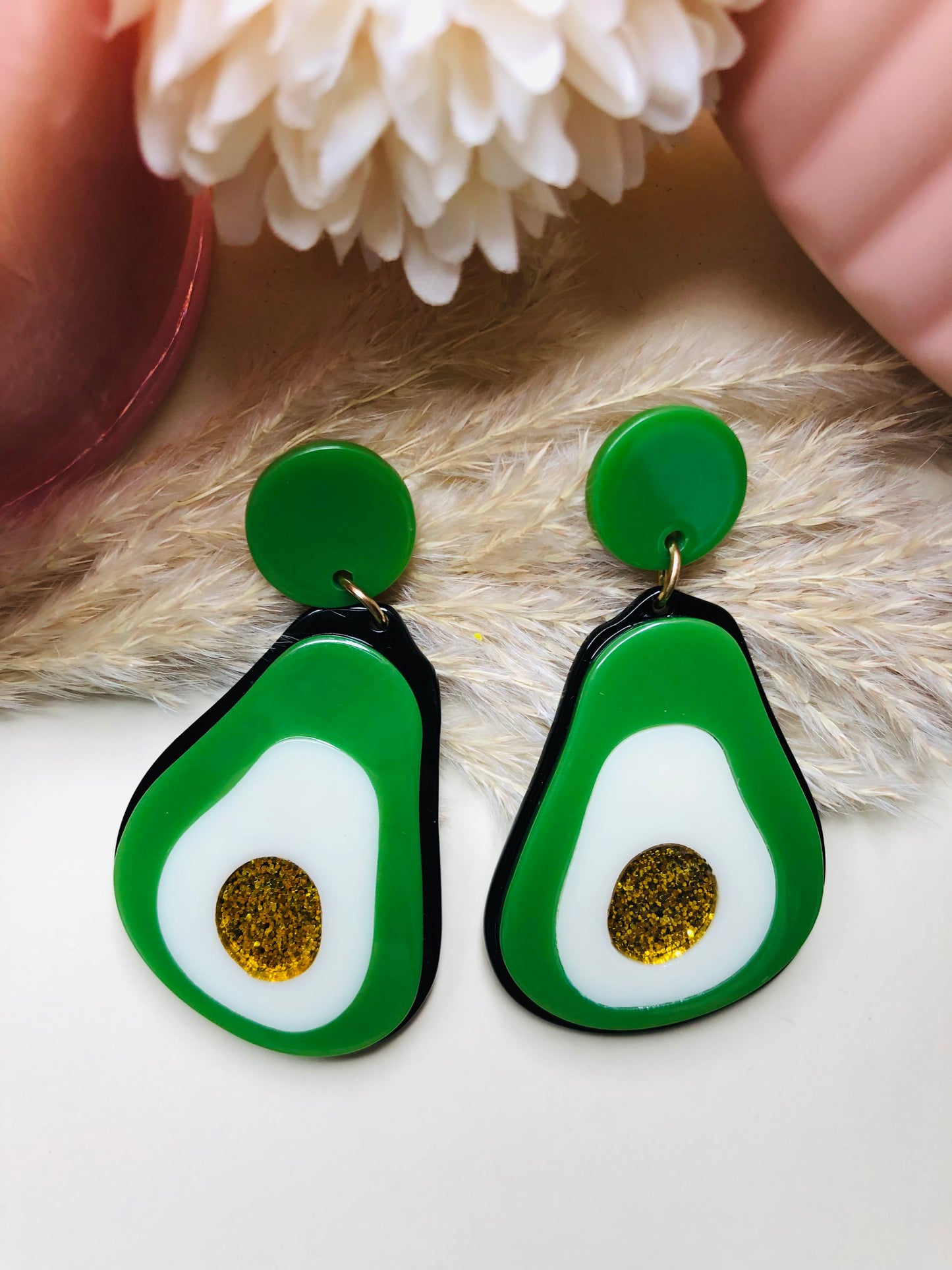 Trendy & Fun Avocado Earrings - Berry Pop Co