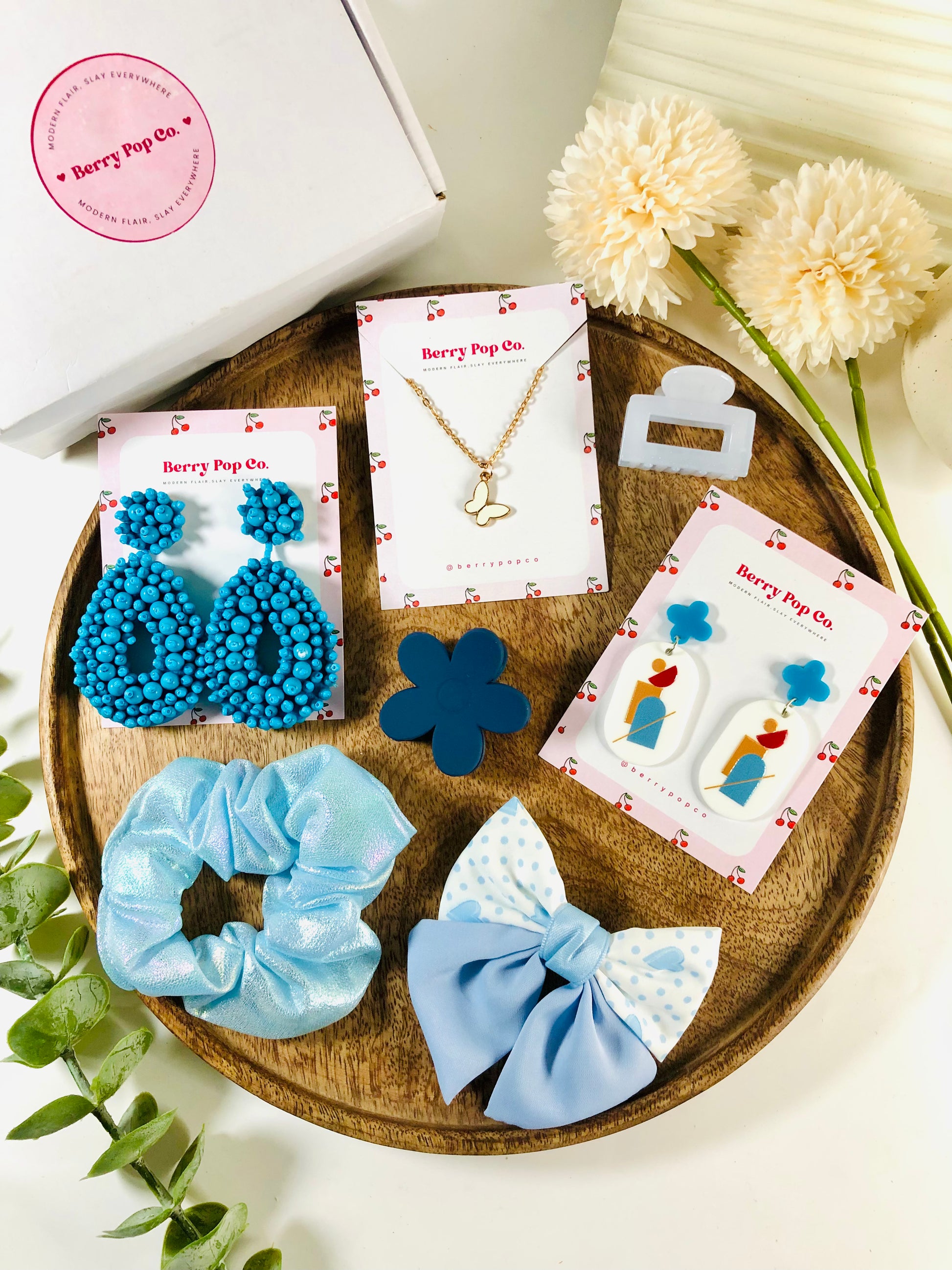 Blue Bliss Gift Box - Berry Pop Co