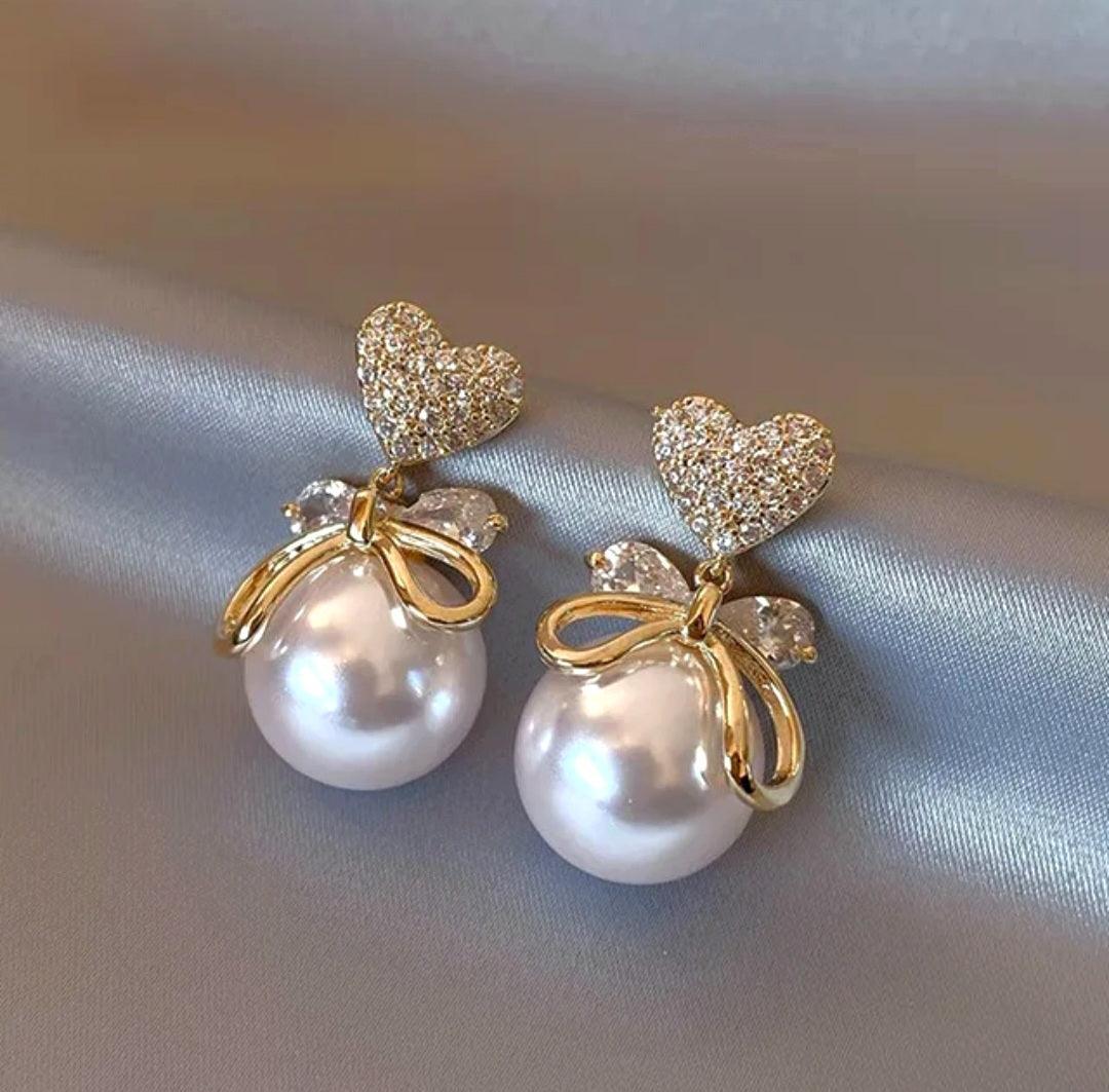 Stylish Pearl Sweet Earrings - Berry Pop Co