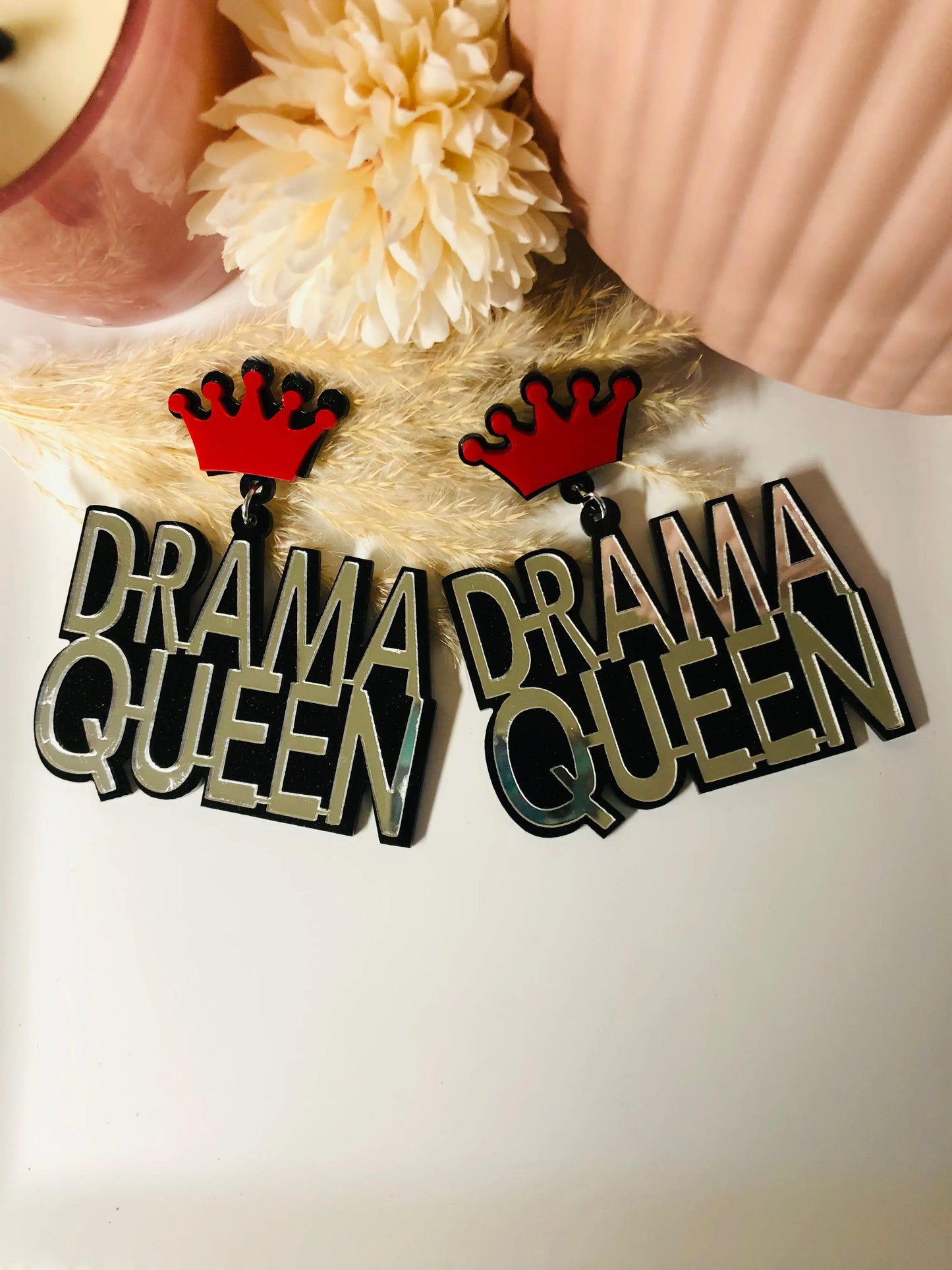 Classy Drama Queen Earrings - Berry Pop Co