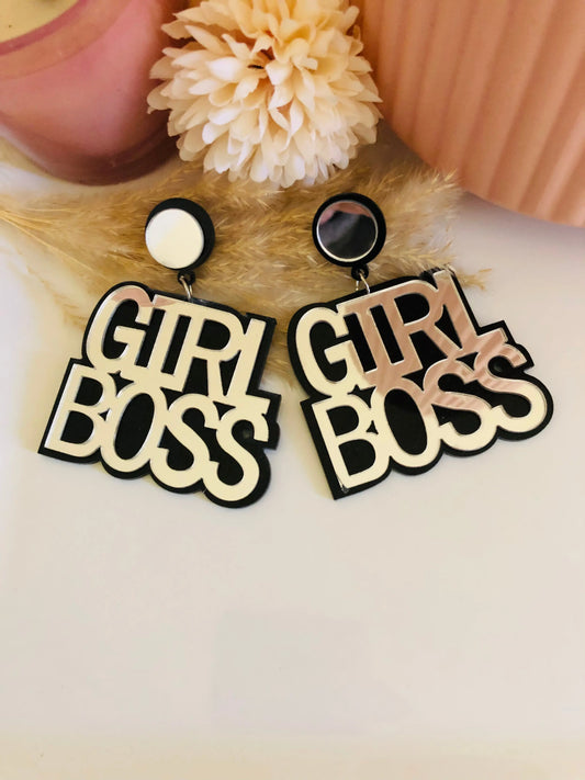 Classy Girl Boss Earrings - Berry Pop Co